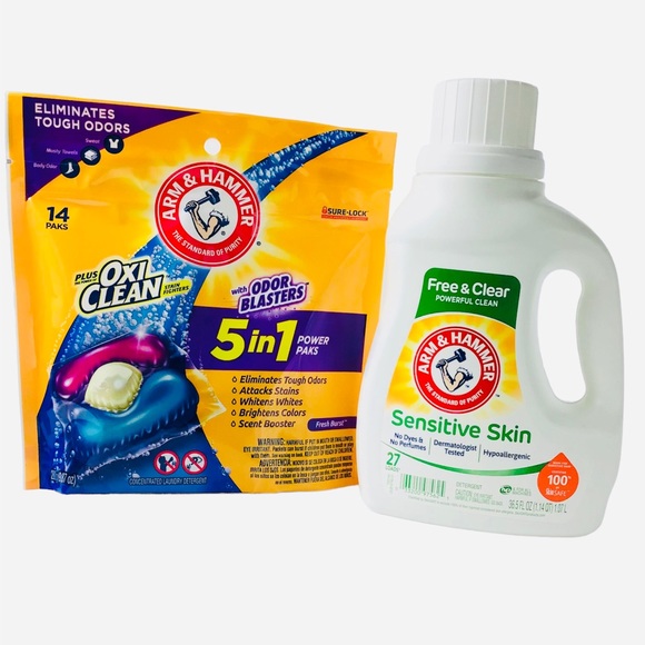 ARM & HAMMER Other Bundle Arm Hammer Sensitive Liquid Laundry